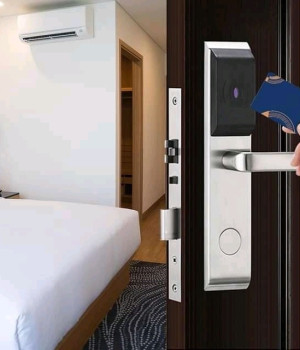 SERRURES ÉLECTRONIQUES RFID POUR HOTEL